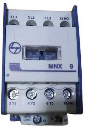 L&T MNX 9A CONTACTOR , 230VAC COIL MNX 9 MCB