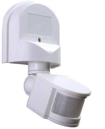 Quick Sense (Qs-11): 180` Wall-Mount LUX , Time , Sensitivity Adjustment Automatic 220V PIR Energy Saving Light and Motion Sensor Switch, White 3 A Motion Sensor Electrical Switch