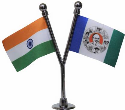 FlagSource YSR Double Sided Wind Car Dashboard Flag