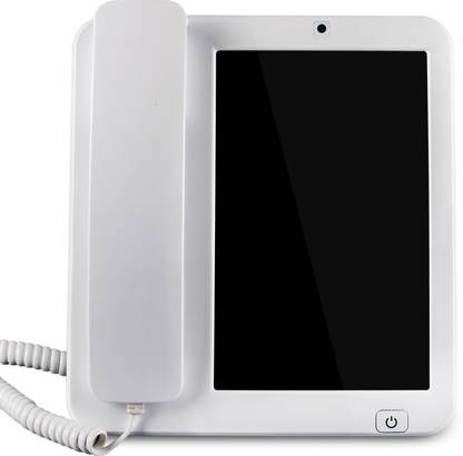 IGADG 8 inch 4G LTE Android 10 Smart Fixed Desktop Video Phone Cordless Landline Phone