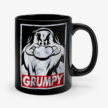 Sky Dot Snow White and Seven Dwarfs Grumpy Ceramic Coffee Mug