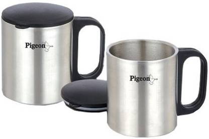 Pigeon Double Wall Stainless Steel Coffee Mug