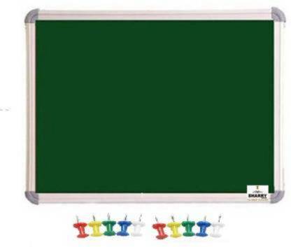 Naygt Noticeboard Pin-u/p Board/P/in-up Board/Soft Board/Bulletin Board/Pin-up Display Board for Home, Office School, Institutes, Colleges, University, Coaching centre, Exhibition, Notification and Updates Notice Board