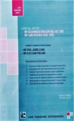 Local Act, MP Civil Judge Exam