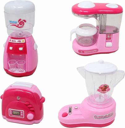 Doll Plastic Juicer Water Dispenser Set For  Kitchen Accessories Kids  df