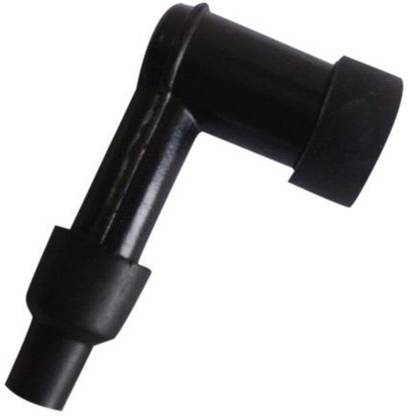 AUTOPLEX Spark Plug Cap For Hero, Honda And Cb Bike (Premium Quality) Spark Plug Black Cap Assembly Compatible For Specific Copper Spark Plugs