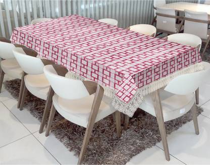 Flipkart SmartBuy Checkered 8 Seater Table Cover