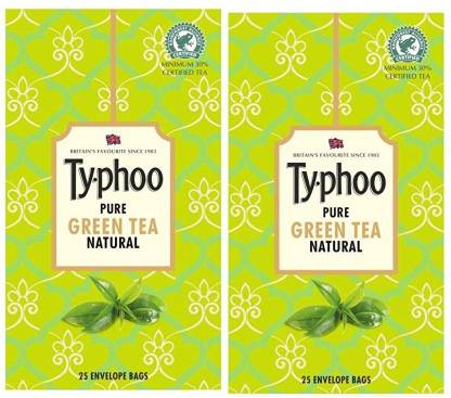 typhoo Pure Green Tea Green Tea Bags Pouch