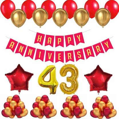 Alaina Happy Anniversary Decoration Kit