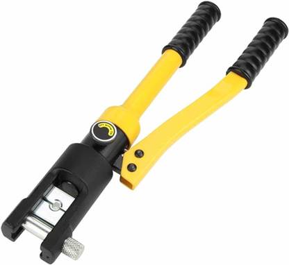 atozshop11 16-300mm Hydraulic Crimper 16 Ton Hydraulic Wire Crimper YQK-300 Battery Cable Lug Terminal Crimping Tool with 11 Dies Wire Cutter