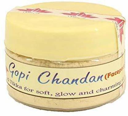 TREE LINIEN Natural Gopi Chandan Tilak Powder Jar ,150 gm with Free Kalawa