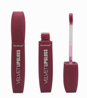 Kiss Beauty Velvet Liquid Lipstick Lipgloss AS4