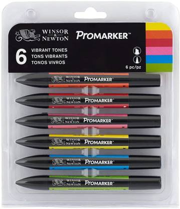 Winsor & Newton Twin Tip ProMarker Set
