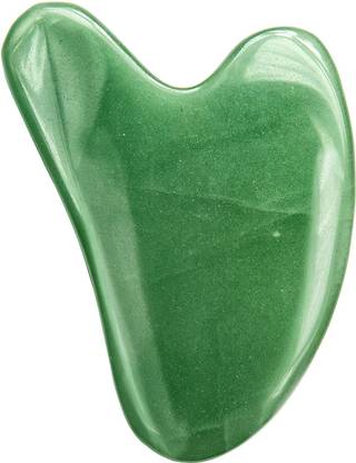 Traditional India GUASHA_VER.3.0-54 Gua Sha Facial Tool, Unique Edge Guasha Tool For Face, Jade Gua Sha Massage Tool, Lymphatic Drainage Massager, Guasha Stone Face Sculpting Tool(SPA00A14) Massager
