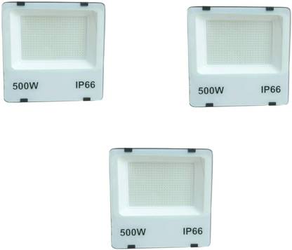 Online Generation 500W LED Flood big LED Light extra bright Cool Day White -Pack of 3 Flood Light Outdoor Lamp