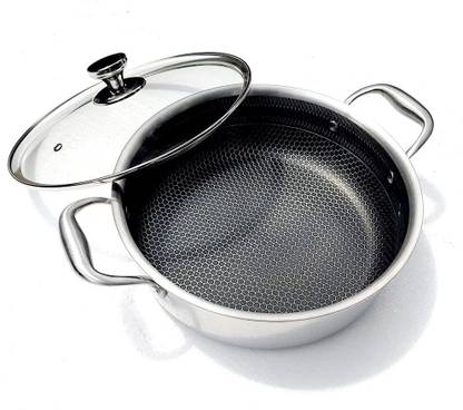 UPC Flat Pan 28 cm diameter with Lid 1 L capacity