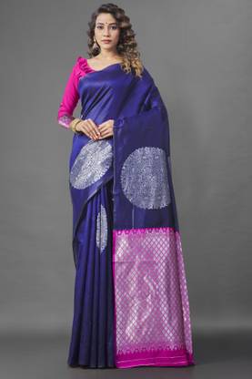 Woven Kanjivaram Pure Silk Saree