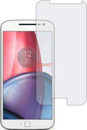 MOBART Tempered Glass Guard for MOTO G4 PLUS (Flexible Shatterproof)