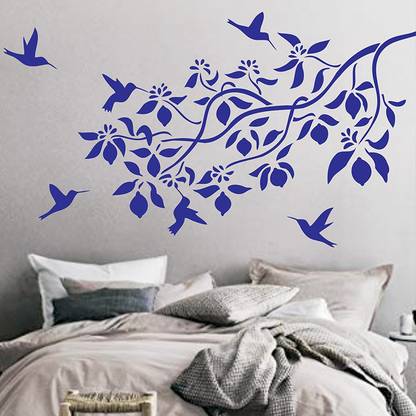 AMAZINGDECOR Size : - 16 " X 24 " Loveart Wall Stencil Decor Wall Stencil Wall Stencil Wall Art Stencil Reusable Wall Painting Stencil for Home / Office Decoration Wall Stencil Stencil (Pack of 1) Wall Stencil Stencil (Pack of 1, FLYINGYARD PATTERN) Wall stencil Stencil