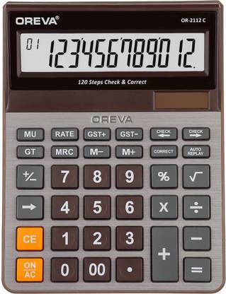 OREVA OR 2112 C [D.BROWN SILVER] OR 2112 C [D.BROWN SILVER] Financial  Calculator