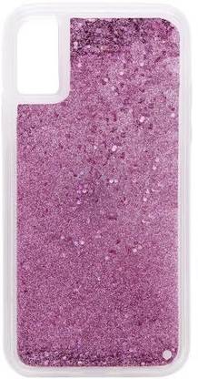 Beunos Back Cover for Apple iPhone Xs Max , Liquid Water Glitter Moving Gel Transparent Soft Silicone Back Case