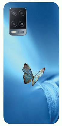 PRINT EVERYTHING Back Cover for OPPO A54 ( Butterfly Print