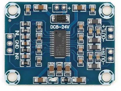Salcon Electronics Amplifier Audio Board Module Stereo Class D, 5V, 12V, 24V High Power (TPA3110) Sound Recorder and Sound Circuit Electronic Hobby Kit