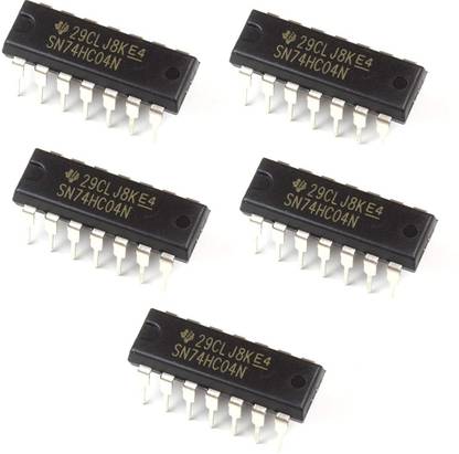 SunRobotics HEX Inverter IC 74HC04 DIP 5 Pcs Electronic Components Electronic Hobby Kit