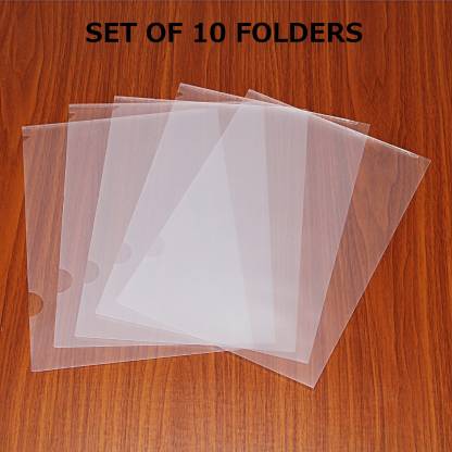 KAIZEN Polyprophyene A4 L Shape Folder