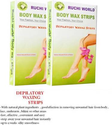 Ruchi World DEPILATORY WAXING STRIPS Strips