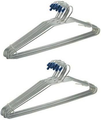 Flipkart SmartBuy Strong Bend-Proof Stainless Steel Multipurpose Hangers Steel Dress Pack of 36 Hangers For  Dress