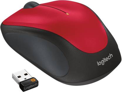 Logitech M235 / 1000 DPI Optical Tracking, 12 Month Life Battery Wireless Optical Mouse