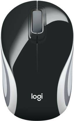Logitech M187 / Ultra Portable, 1000 DPI Optical Tracking Wireless Ambidextrous Optical Mouse