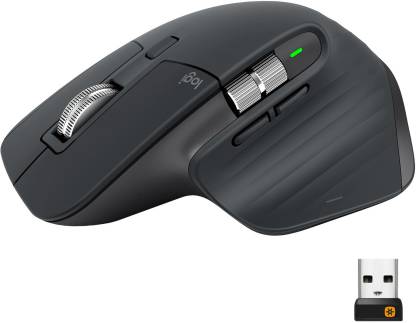 Logitech MX Master 3 / Ultrafast Scrolling, Ergonomic, 4000 Dpi Wireless Touch Mouse