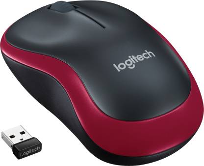 Logitech M185 / 12-Month Battery Life, 1000 DPI Optical Tracking, Ambidextrous Wireless Optical Mouse