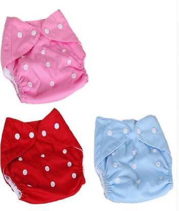 गीत ट्रेडिंग Free size reusable & washable baby diaper/baby cloth diaper/nappy/ with 5 layer QUALITY insert