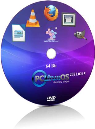 wishfulfil PCLinuxOS 2021.0215 KDE Plasma Live Bootable Installation DVD 64 Bit