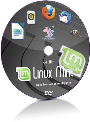 wishfulfil Linux Mint 19.3 Cinnamon Live Bootable Installation DVD 64 Bit