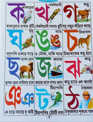 English And Bengali Language Basic Book For Kids
