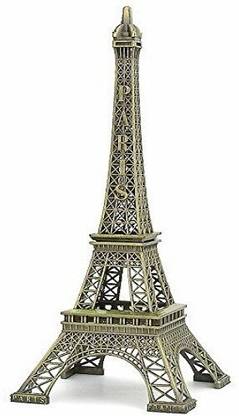 Lilone Eiffel Tower Statue | Birthday Anniversary Gift Decorative Showpiece  -  15 cm
