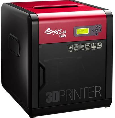XYZprinting Da Vinci 1.0 Pro 3D Printer | Aluminum Print Bed | Frustration-Free Calibration | Connect to Your Home Network| for professionals, ABS/ PLA Filament using FDM Technology 3D Printer