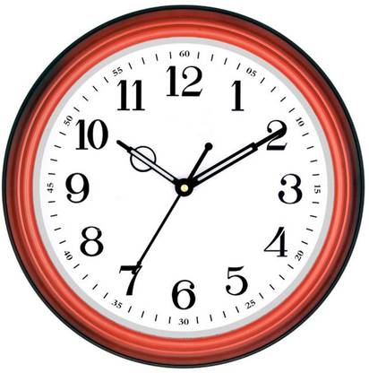 INDEX CLOCK AND GIFT Analog 26.5 cm X 26.5 cm Wall Clock