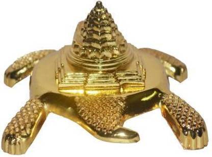 RivuTrendz MERU Shree Yantra On Tortoise, Shree Yantra , meru yantra, Yantra Vastu - Energized Brass Yantra Brass Yantra