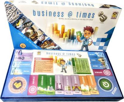 Techno BUSINESS GAME BUSINESS @ TIMES BOARD GAME Money & Assets Board Game