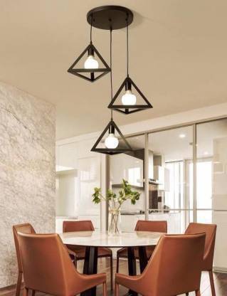Online Generation Lights Black TRINGLE Hanging Light (Bulb Not Included) (set of 3 piece) Lamp Pendants Ceiling Lamp