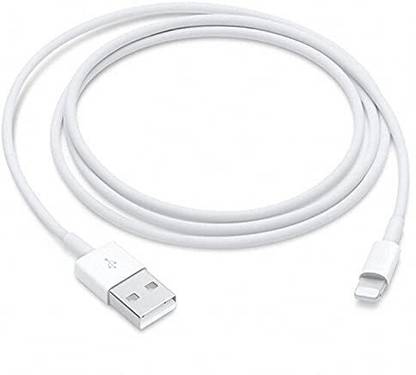 fronix Lightning Cable 2 A 1.2 m USB Data Sync & 5A Charging Cable for iPhones, iPad Air, iPad Mini, iPod Nano and iPod Touch (white)