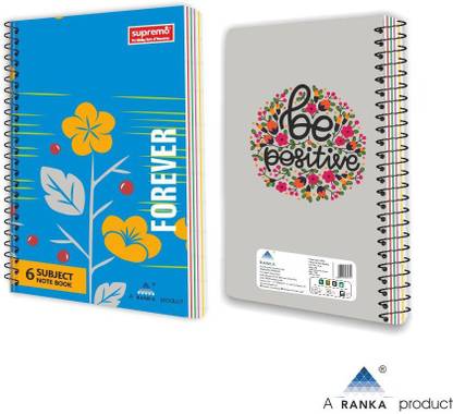 Supremo Ranka A4 Notebook Ruled 400 Pages
