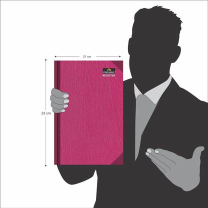 FREEMIND Register Regular Notebook Single Line 400 Pages
