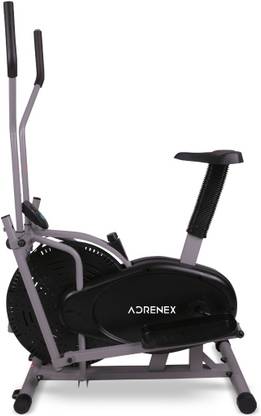 Adrenex by Flipkart Orbitrek Elliptical Cross trainer with Seat Exercise Bike With Moving Handle Dual-Action Stationary Exercise Bike
