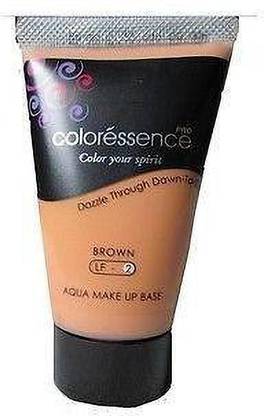 COLORESSENCE Aqua Makeup Base Brown Foundation